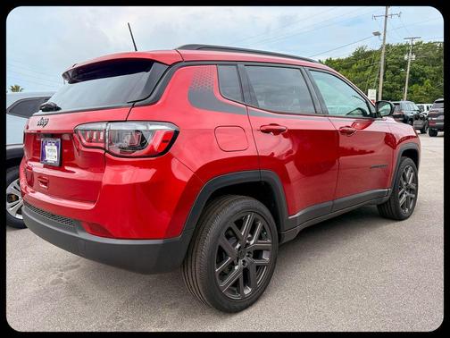Red 2026 Jeep Compass Latitude