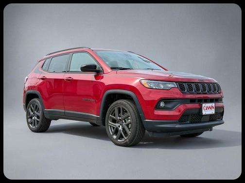 Red 2026 Jeep Compass Latitude
