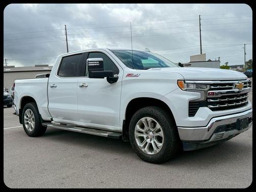 Summit White 2024 Chevrolet Silverado 1500 LTZ