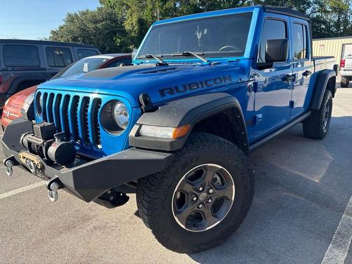 Hydro Blue Pearlcoat 2022 Jeep Gladiator Rubicon