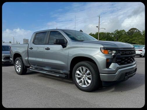 Sterling Gray Metallic 2024 Chevrolet Silverado 1500 Custom