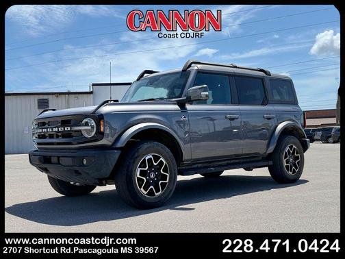 Gray Metallic 2022 Ford Bronco Outer Banks