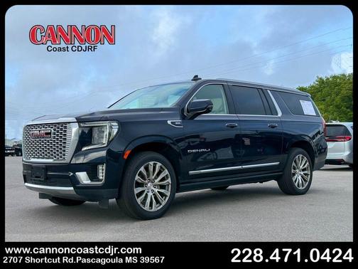 Midnight Blue Metallic 2023 GMC Yukon XL Denali