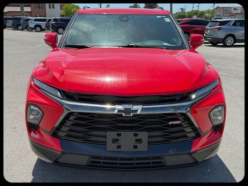 Red 2023 Chevrolet Blazer RS