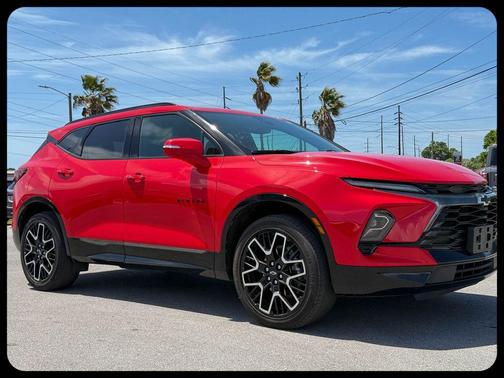 Red 2023 Chevrolet Blazer RS