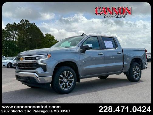 Sterling Gray Metallic 2024 Chevrolet Silverado 1500 LT