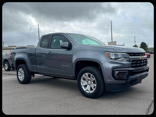 Satin Steel Metallic 2022 Chevrolet Colorado LT