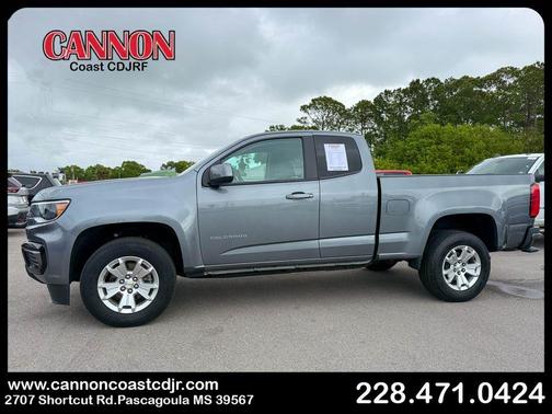 Satin Steel Metallic 2022 Chevrolet Colorado LT