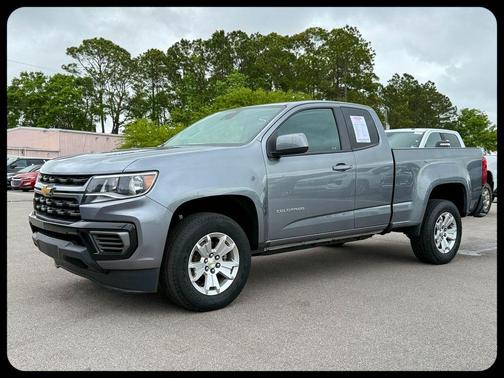 Satin Steel Metallic 2022 Chevrolet Colorado LT