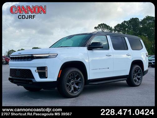 Bright White Clearcoat 2026 Jeep Grand Wagoneer UPLAND