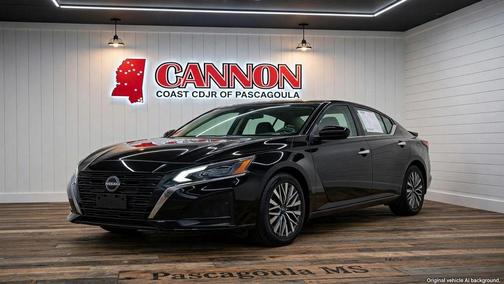 Black 2023 Nissan Altima 2.5 SV