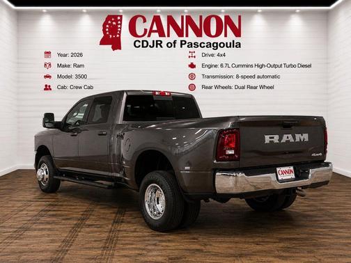 Granite Crystal Clearcoat Metallic 2026 RAM 3500 Tradesman