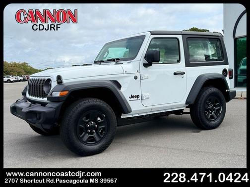 Bright White Clearcoat 2026 Jeep Wrangler Sport