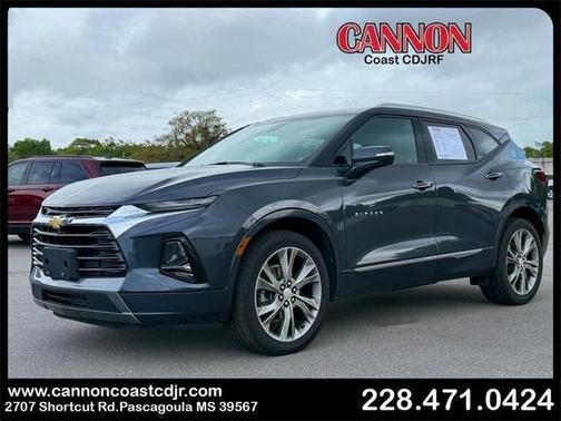 Gray 2022 Chevrolet Blazer Premier