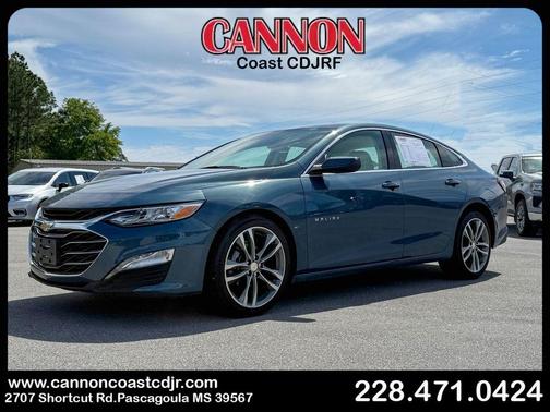 Lakeshore Blue Metallic 2024 Chevrolet Malibu 2LT