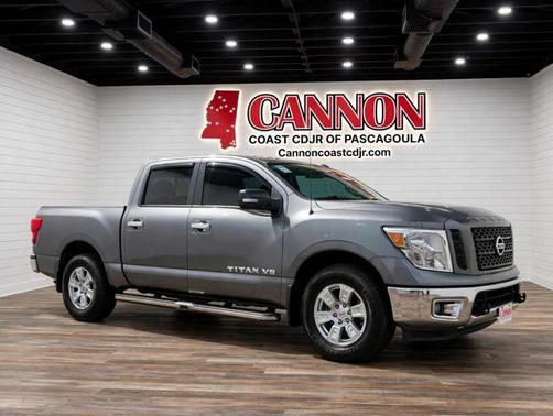 Gun Metallic 2019 Nissan Titan SV