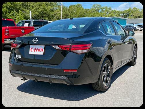 Black 2025 Nissan Sentra SV