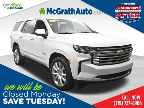 Iridescent Pearl Tricoat 2021 Chevrolet Tahoe 4WD High Country