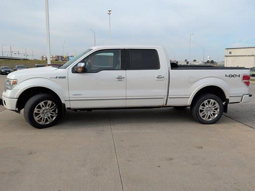 White Platinum Clearcoat Metallic 2014 Ford F-150 Platinum