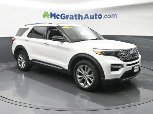 White 2021 Ford Explorer Limited