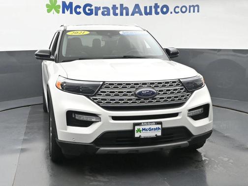 White 2021 Ford Explorer Limited