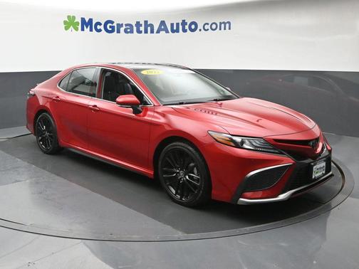 Supersonic Red 2022 Toyota Camry XSE