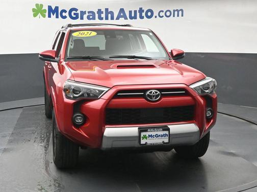 Barcelona Red Metallic 2021 Toyota 4Runner TRD Off Road Premium