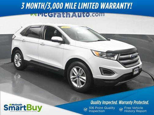 Oxford White 2018 Ford Edge SEL