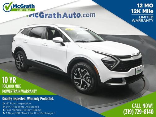 Glacial White Pearl 2024 Kia Sportage EX