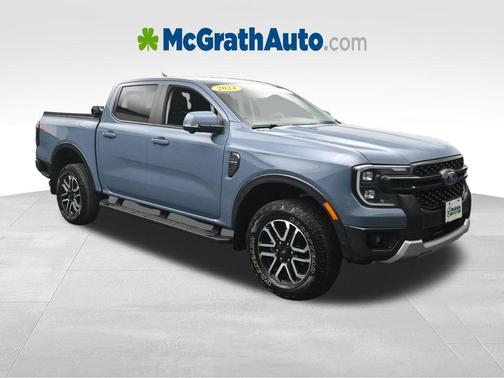 Azure Gray Metallic Tri-Coat 2024 Ford Ranger LARIAT