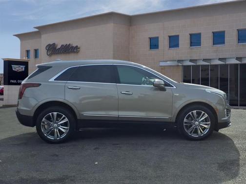 Latte Metallic 2023 Cadillac XT5 Premium Luxury