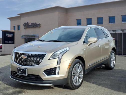 Latte Metallic 2023 Cadillac XT5 Premium Luxury