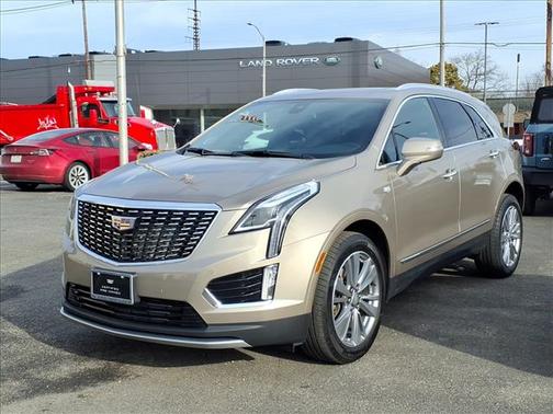 Latte Metallic 2023 Cadillac XT5 Premium Luxury