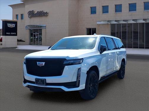 Crystal White Tricoat 2023 Cadillac Escalade ESV Sport Platinum