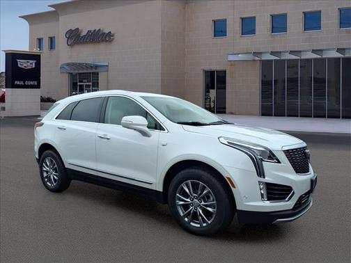 Crystal White Tricoat 2023 Cadillac XT5 Premium Luxury