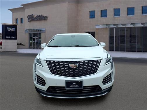 Crystal White Tricoat 2023 Cadillac XT5 Premium Luxury