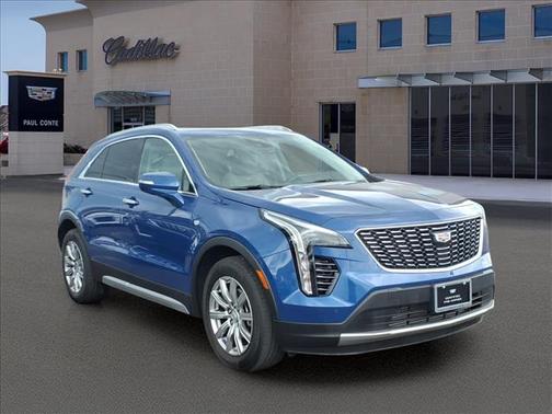 Wave Metallic 2023 Cadillac XT4 Premium Luxury