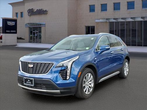 Wave Metallic 2023 Cadillac XT4 Premium Luxury