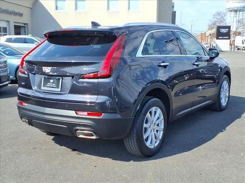 Galactic Gray Metallic 2023 Cadillac XT4 Luxury