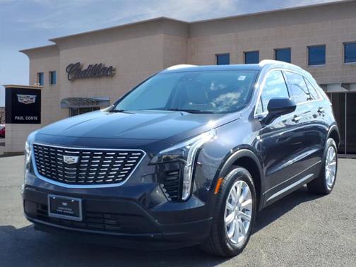 Galactic Gray Metallic 2023 Cadillac XT4 Luxury