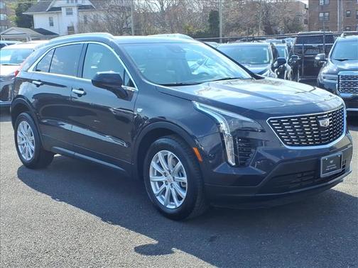 Galactic Gray Metallic 2023 Cadillac XT4 Luxury
