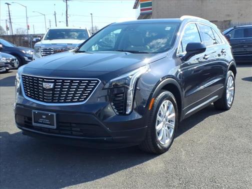 Galactic Gray Metallic 2023 Cadillac XT4 Luxury