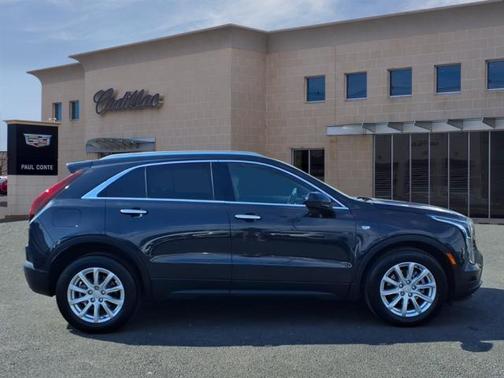 Galactic Gray Metallic 2023 Cadillac XT4 Luxury