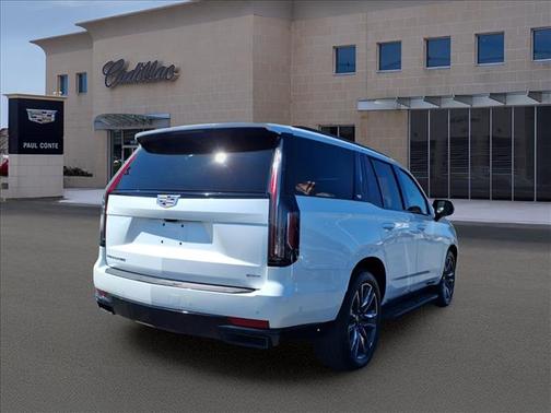 Crystal White Tricoat 2023 Cadillac Escalade Sport Platinum