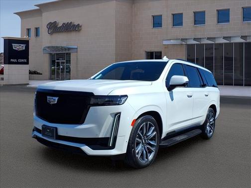 Crystal White Tricoat 2023 Cadillac Escalade Sport Platinum