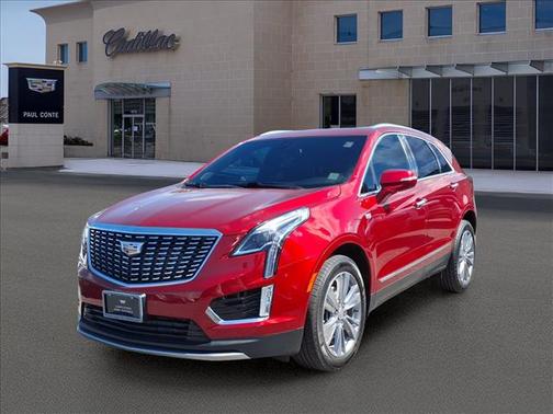 Radiant Red Tintcoat 2024 Cadillac XT5 Premium Luxury