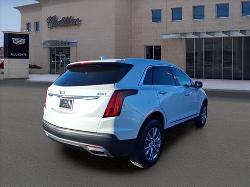 Crystal White Tricoat 2023 Cadillac XT5 Premium Luxury