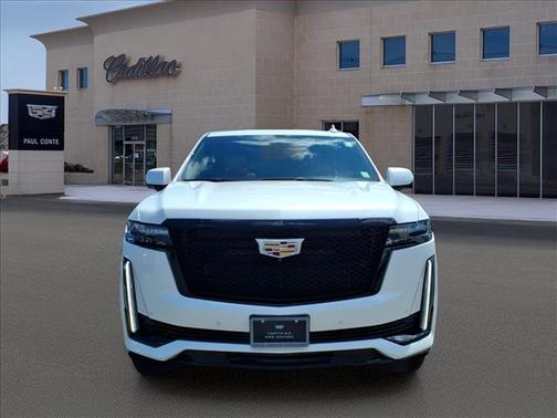 Crystal White Tricoat 2024 Cadillac Escalade Sport