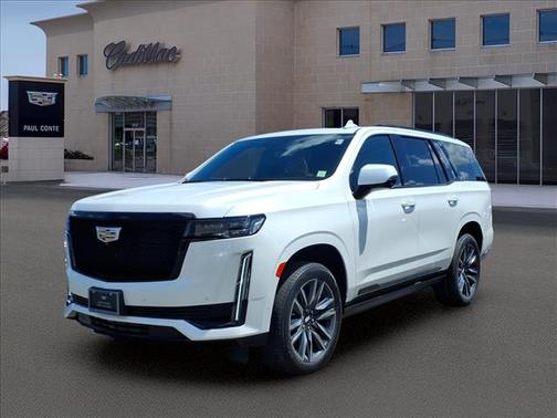 Crystal White Tricoat 2024 Cadillac Escalade Sport