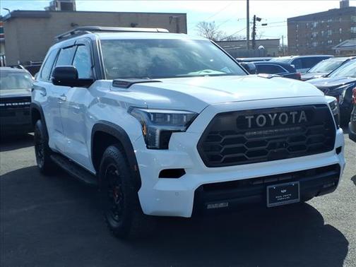 White 2025 Toyota Sequoia TRD Pro